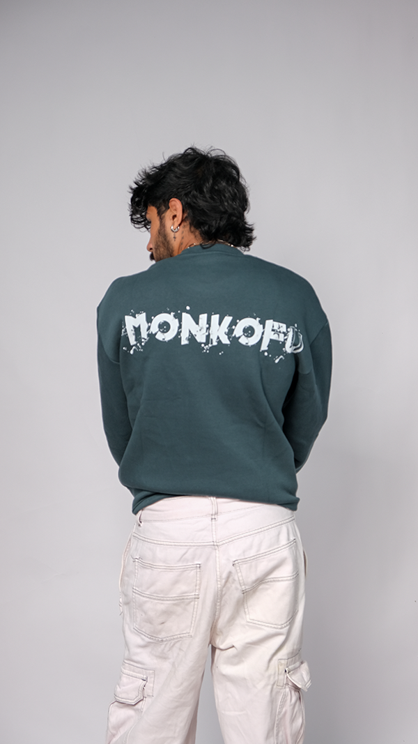 Teal Unisex Oversized Sweatshirt