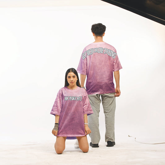 Acid Words Unisex oversized T-shirtS