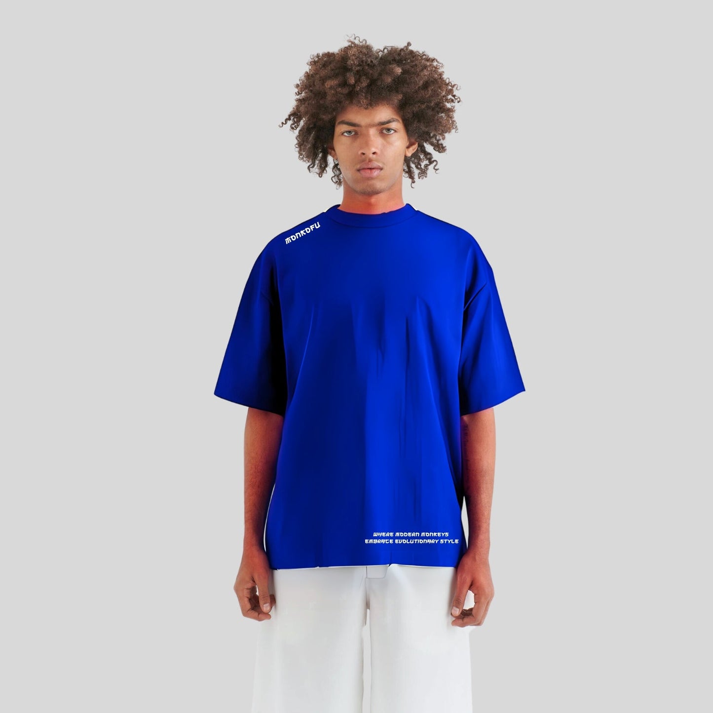 Blue Signature Unisex Oversized T-ShirtS